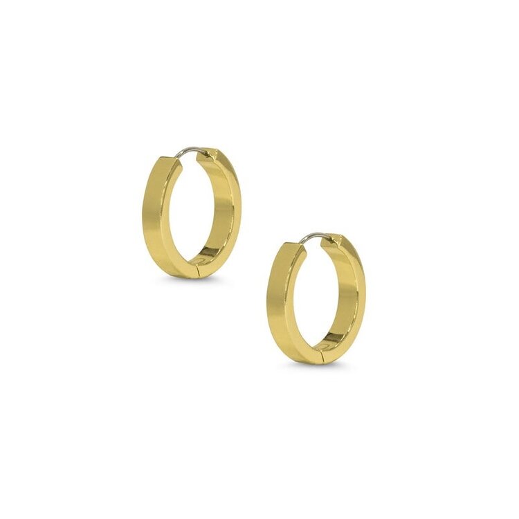 Lily Nily Flat Hoop Earrings