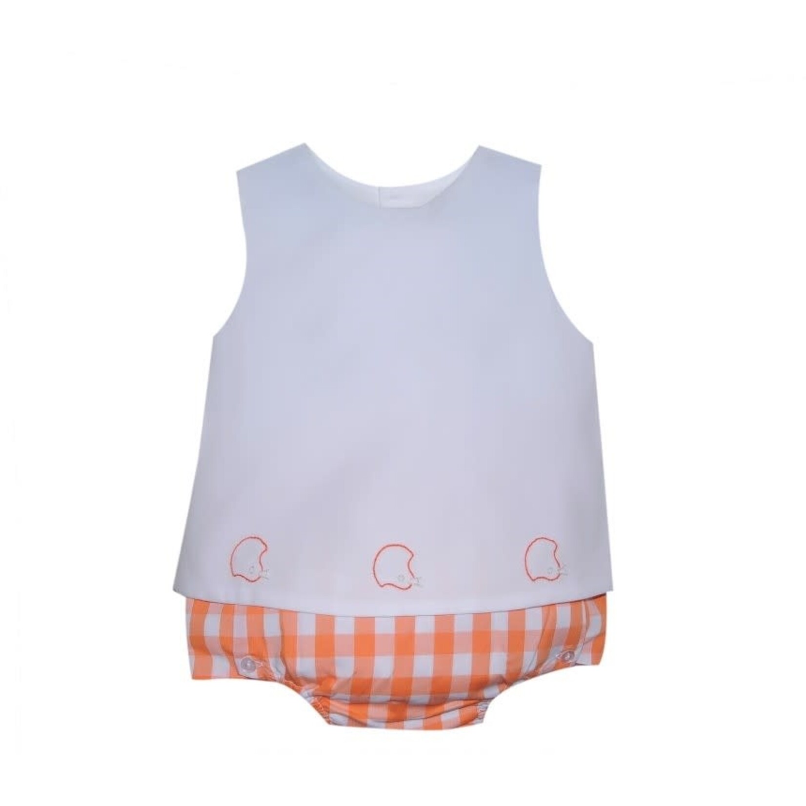 Remember Nguyen Orange/White Diaper Set