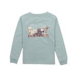 Properly Tied Fog Hunting Dogs LS Tee