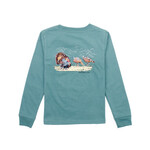 Properly Tied Marine Green  Turkey Hunt LS Tee