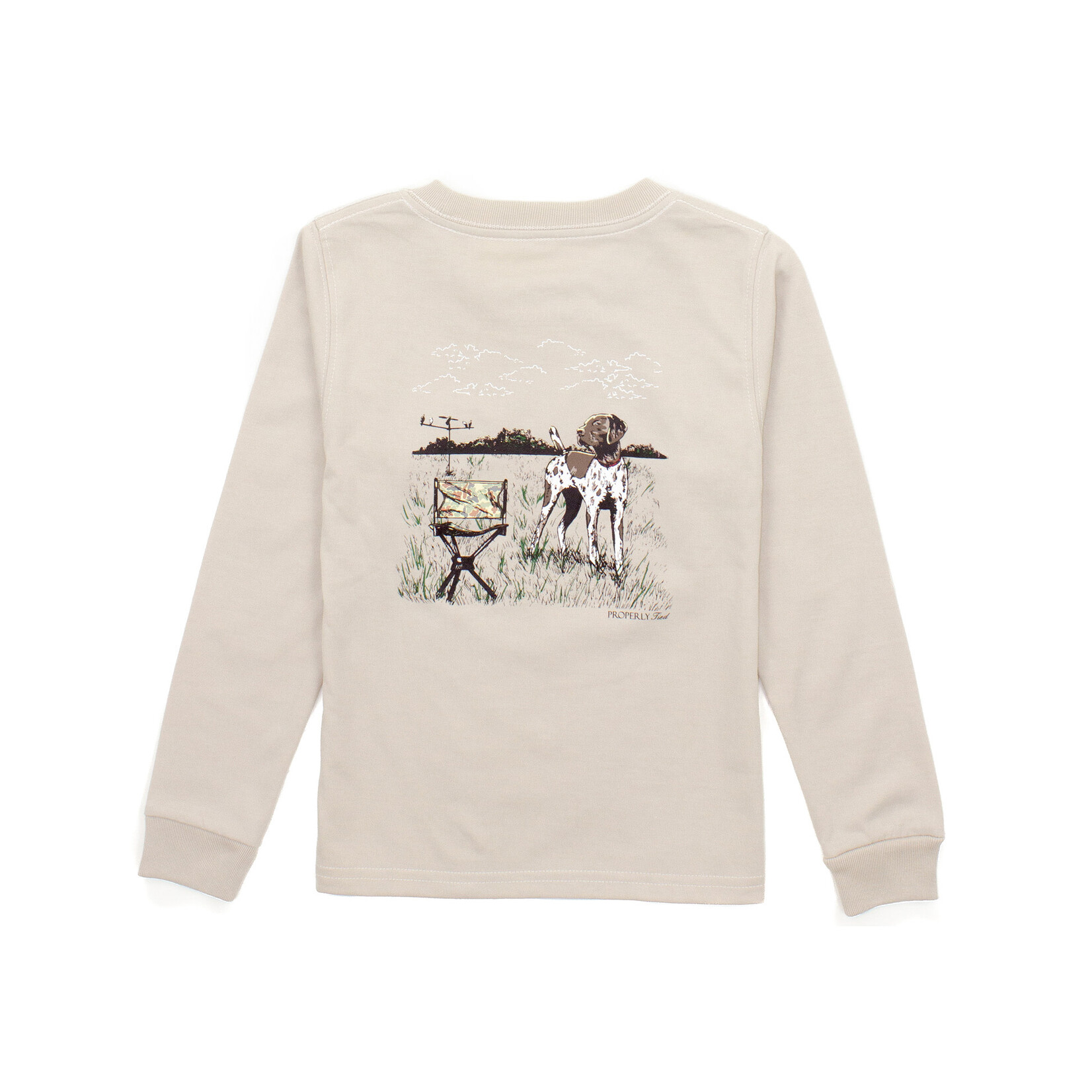 Properly Tied Dove Hunt LS Tee