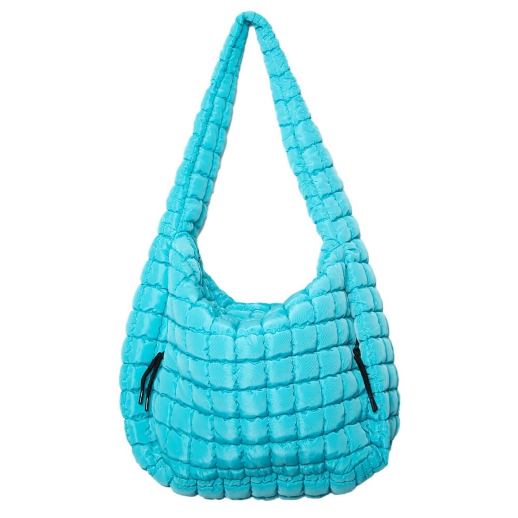 Katydid Quilted Hobo Tote Bag