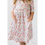 Mila & Rose Merry & Bright Pocket Twirl Dress