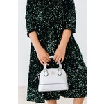 Mila & Rose Hunter Green Velvet Sequin Dress