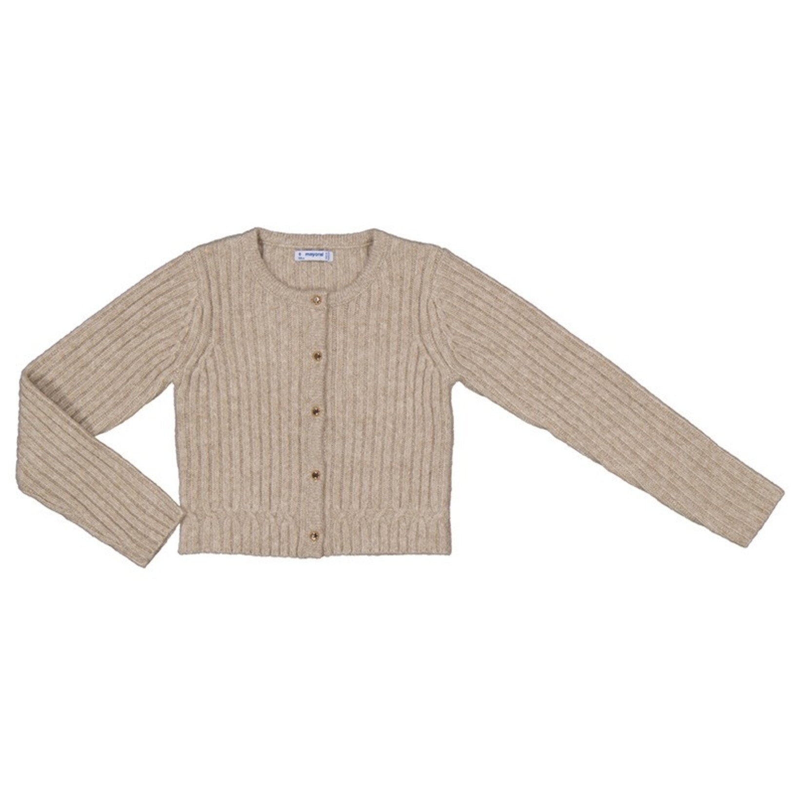 Mayoral Ribbed Cardigan Sweater