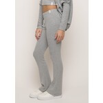 Kaveah Gray Hachi Rib Wide Leg Pant