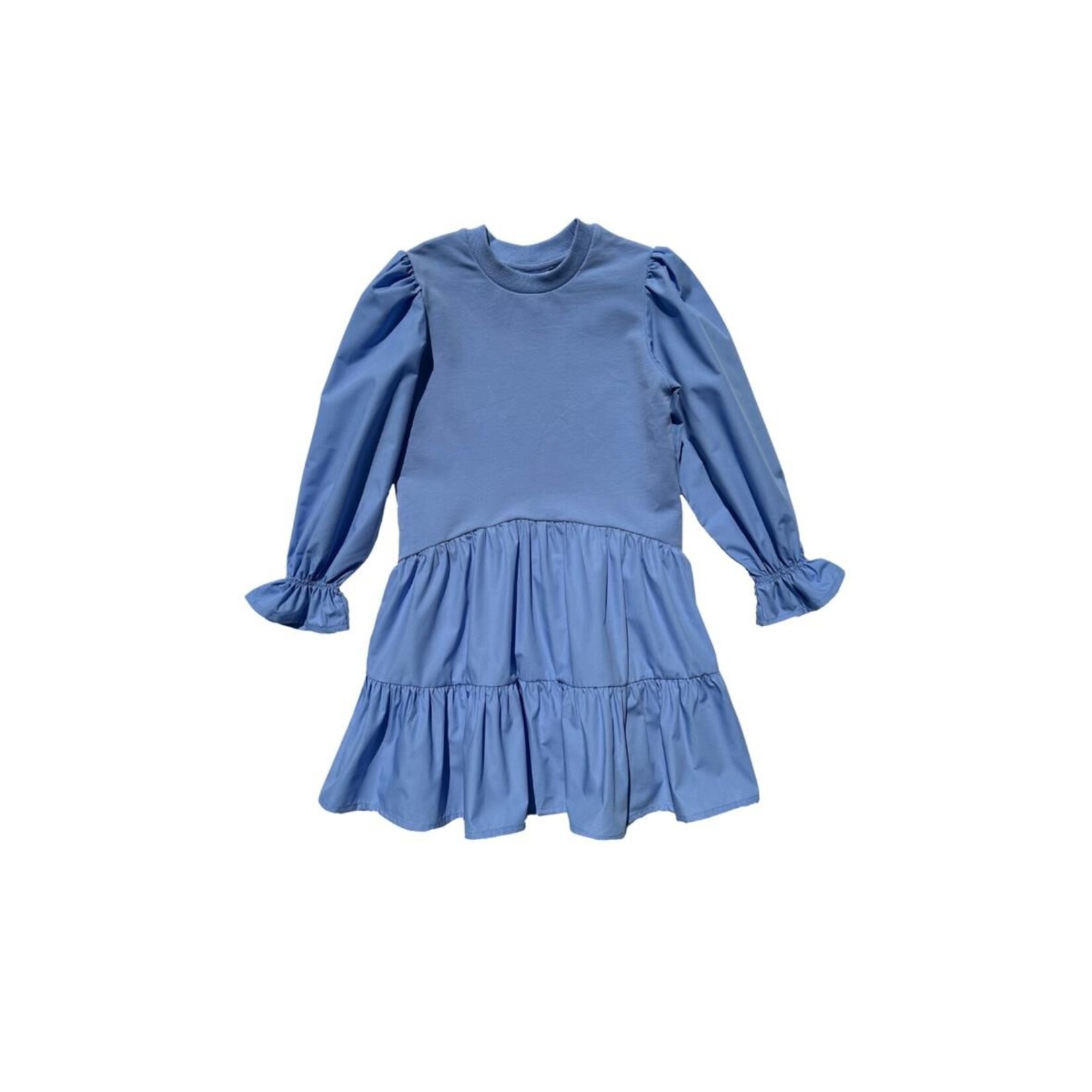 Pleat Cece Dress Light Blue