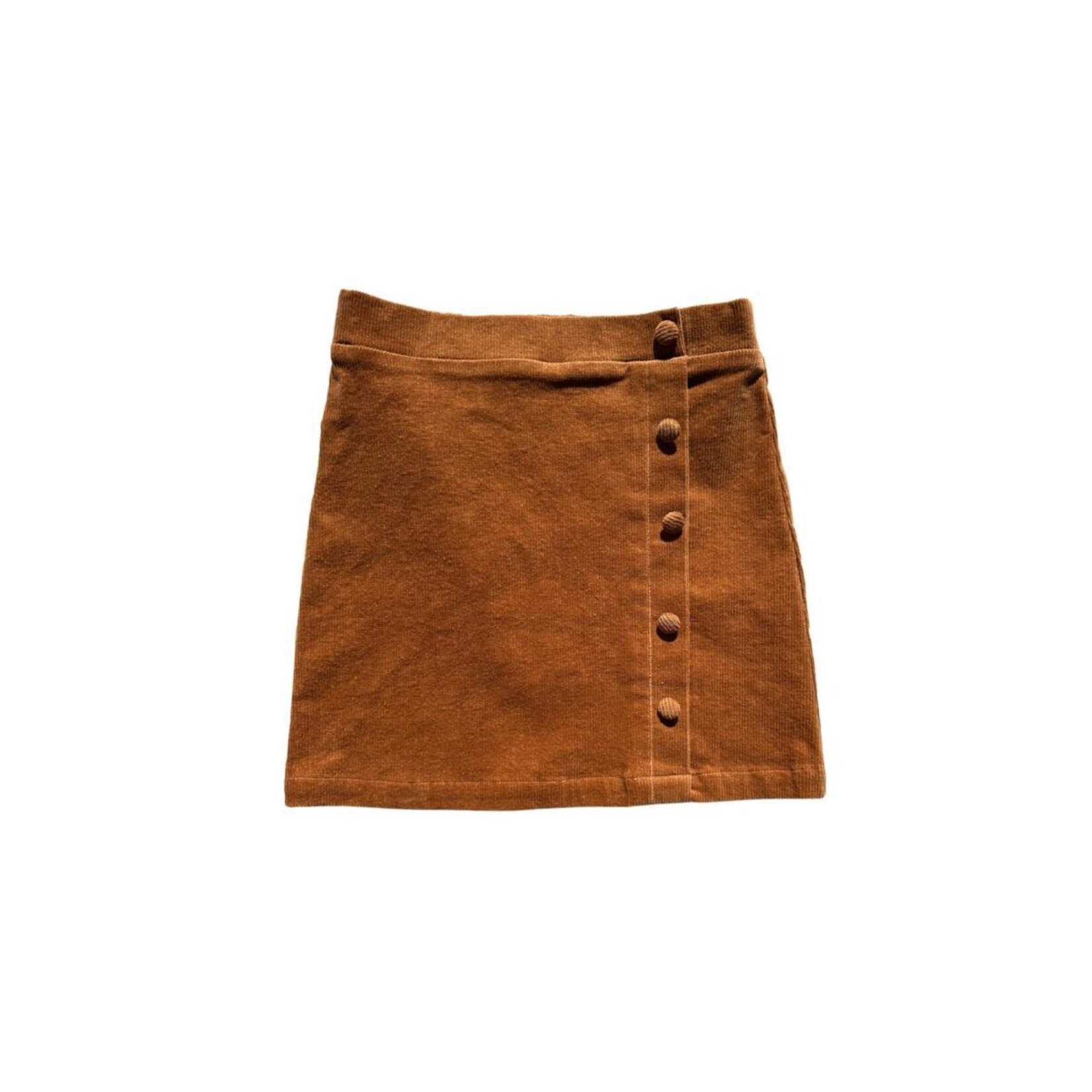 Pleat Reese Skirt Honey Cord