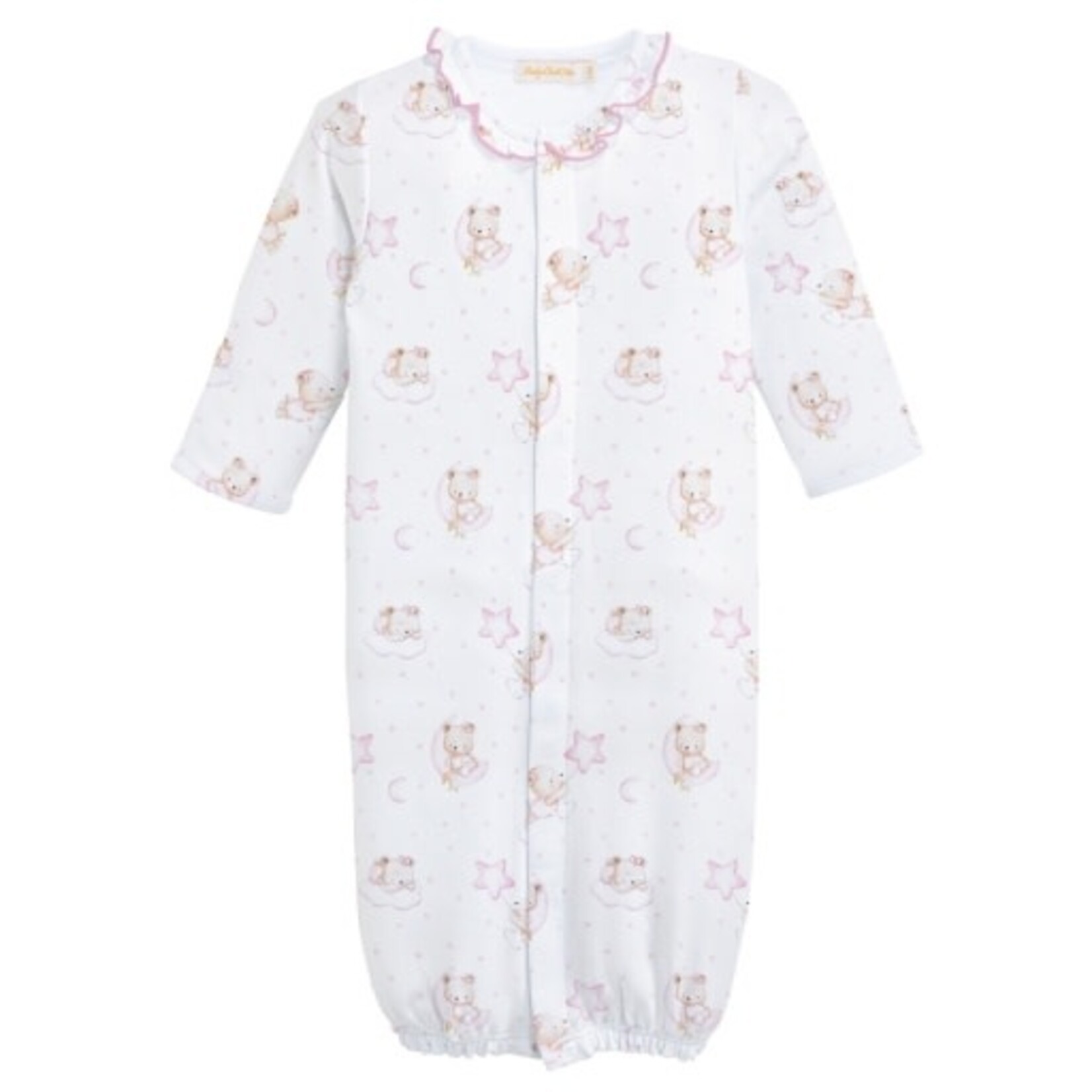 Baby Club Chic Pink Sleep Tight Bear Ruff Conv