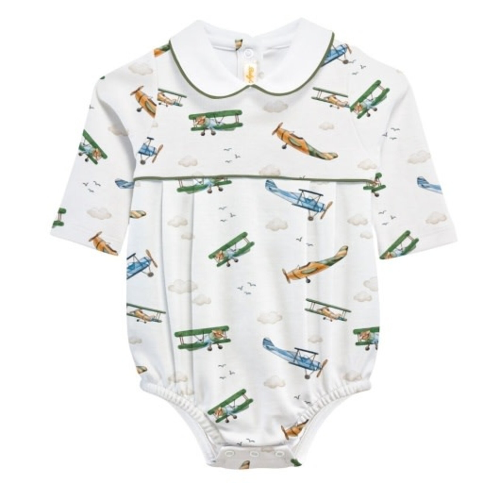 Baby Club Chic Airplane PP Collar Bubble