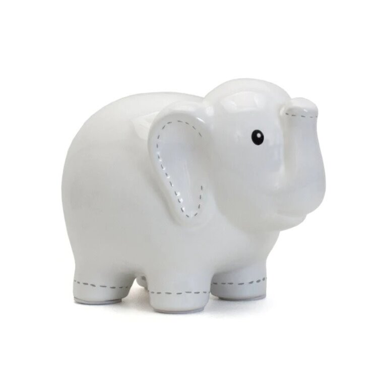 Child to Cherish Large Stitched Elephant Bank