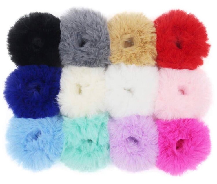 Mavi Bandz Fuzzy Scrunchies