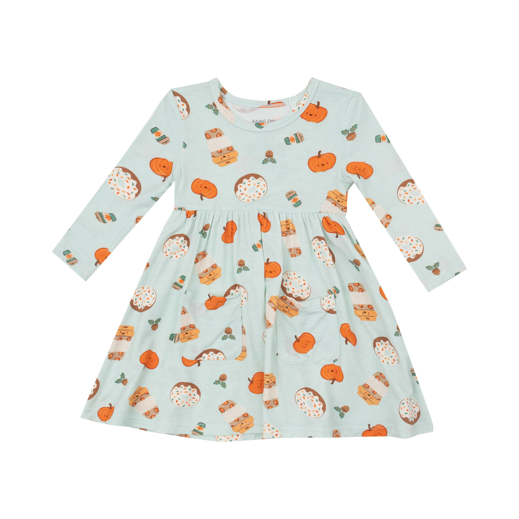 Angel Dear Pumpkin Spice Twirly Dress