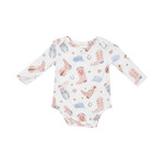 Angel Dear Pink Cowboy Boots Onesie