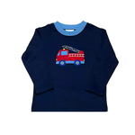 Zuccini Navy Firetruck Tee