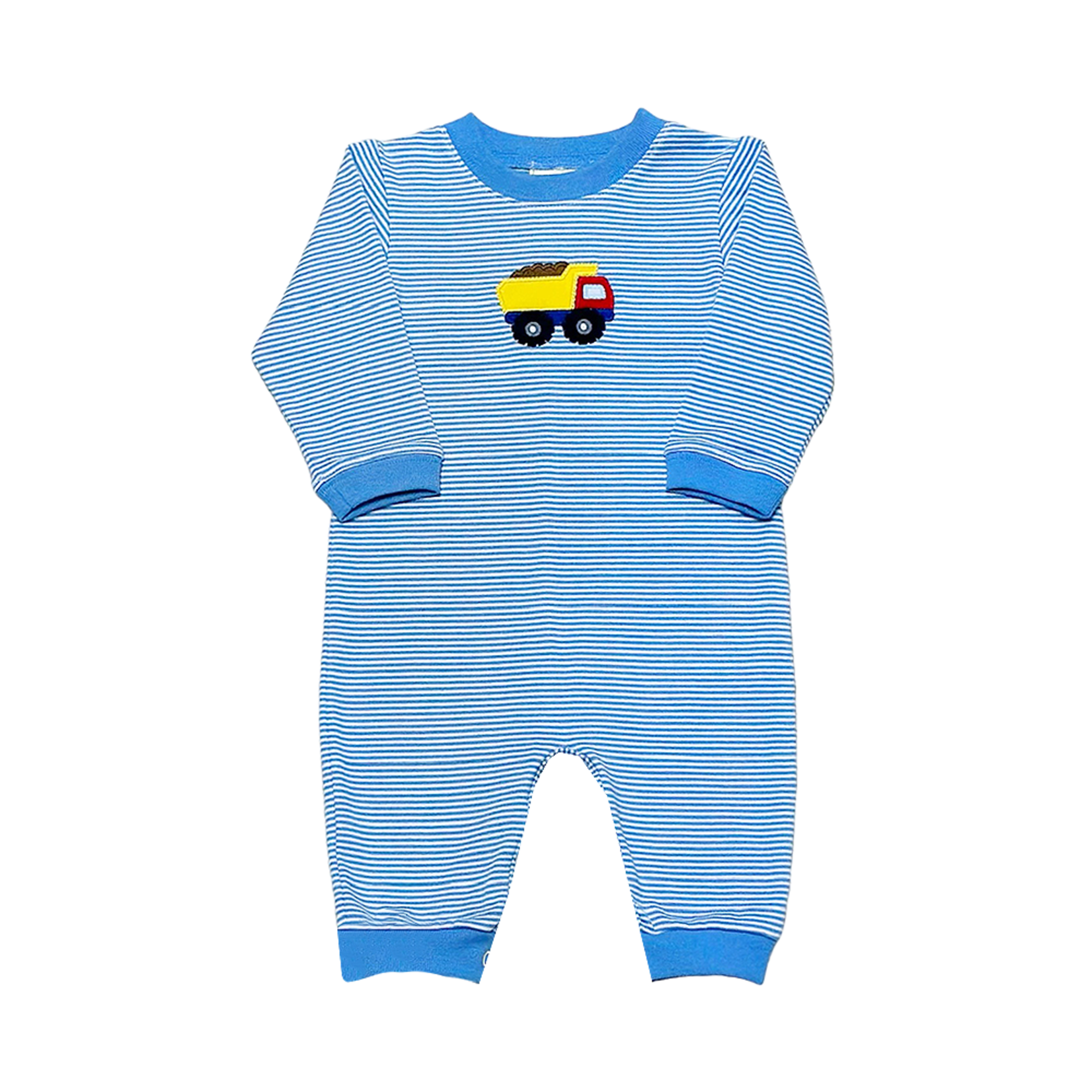 Zuccini Bl Stripe Construction Romper