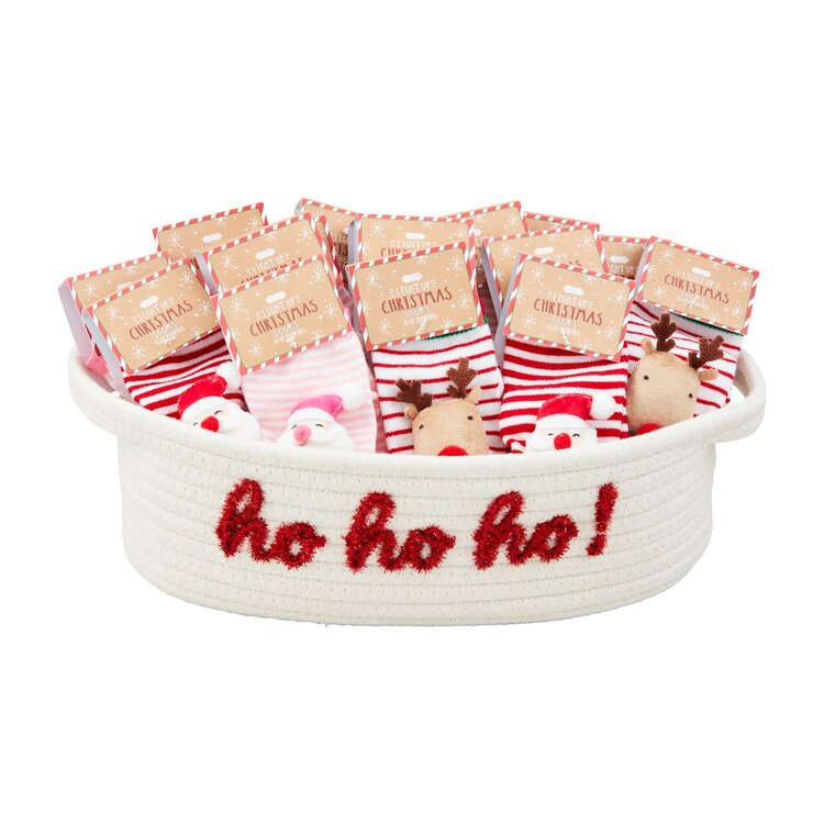 Mud Pie Christmas Light Up Socks