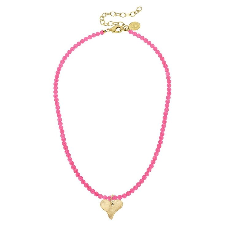 Susan Shaw Alys Heart Necklace