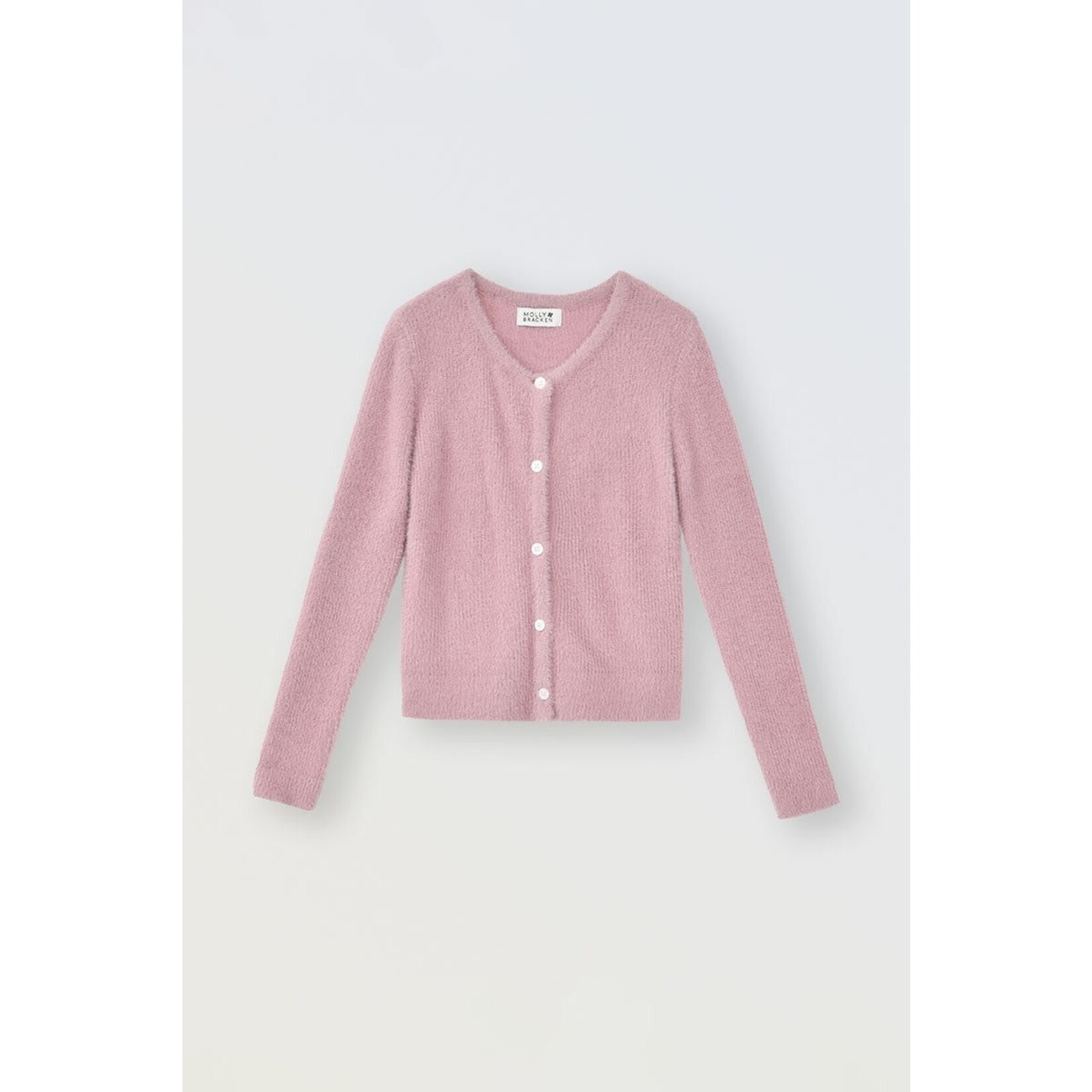 Molly Bracken Pink Knitted Cardigan