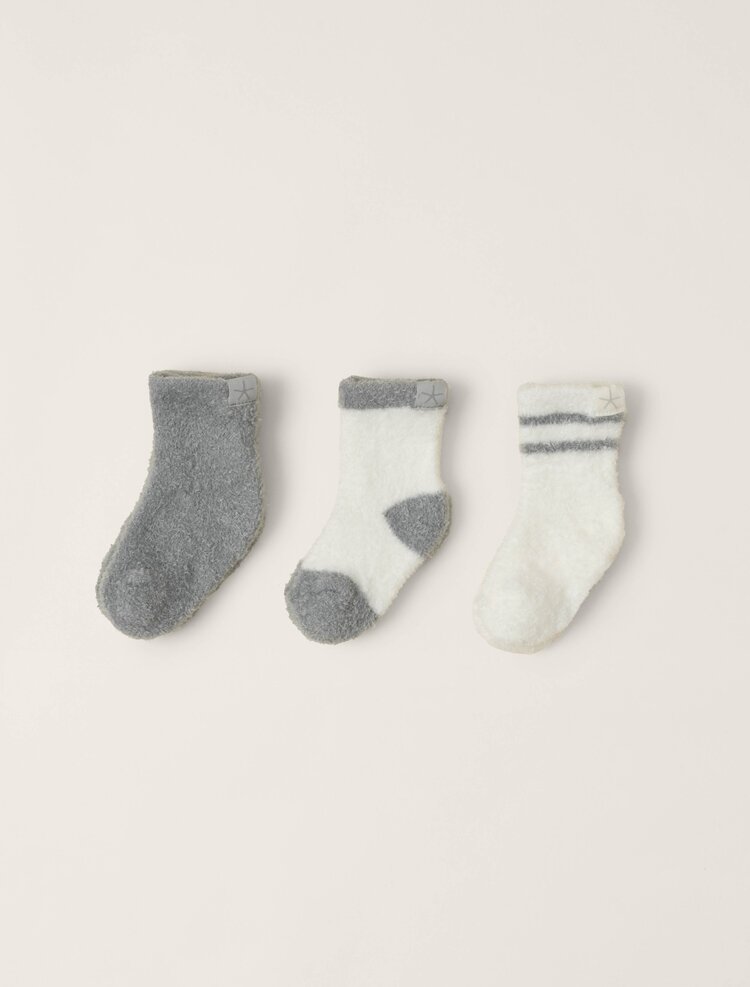 Barefoot Dreams CozyChic Lite 3 Pack SockSet