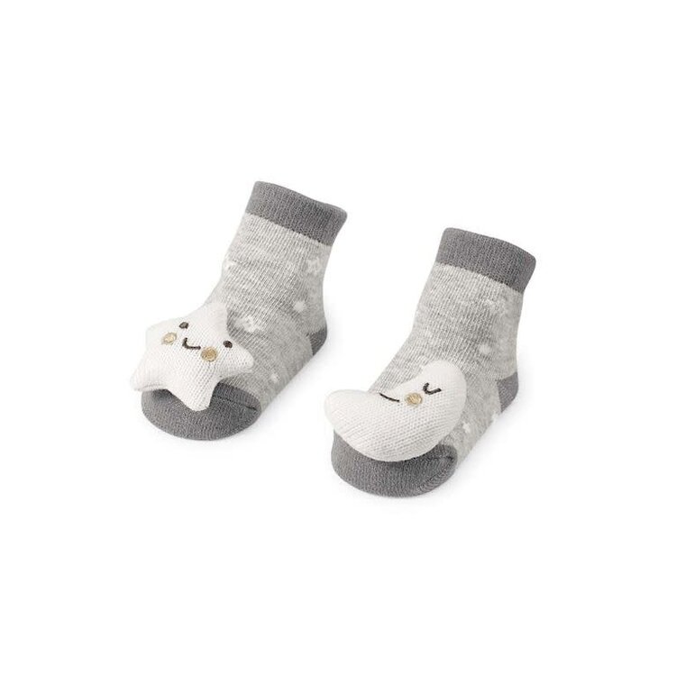 Mud Pie MP Rattle Toe Socks
