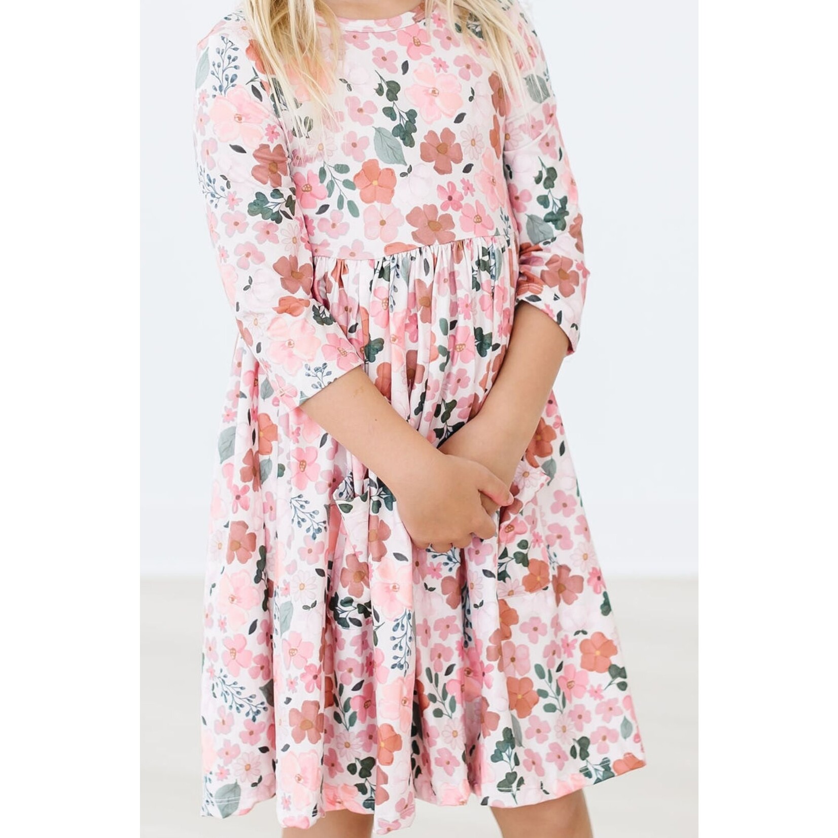 Mila & Rose Fall Floal Twirl Dress