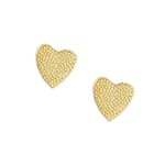 Susan Shaw Gold Stud Earrings