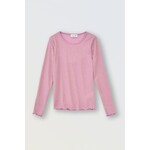 Molly Bracken Pink Iridescent Ribbed Shirt