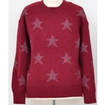 Molly Bracken Dark Red Star Sweater