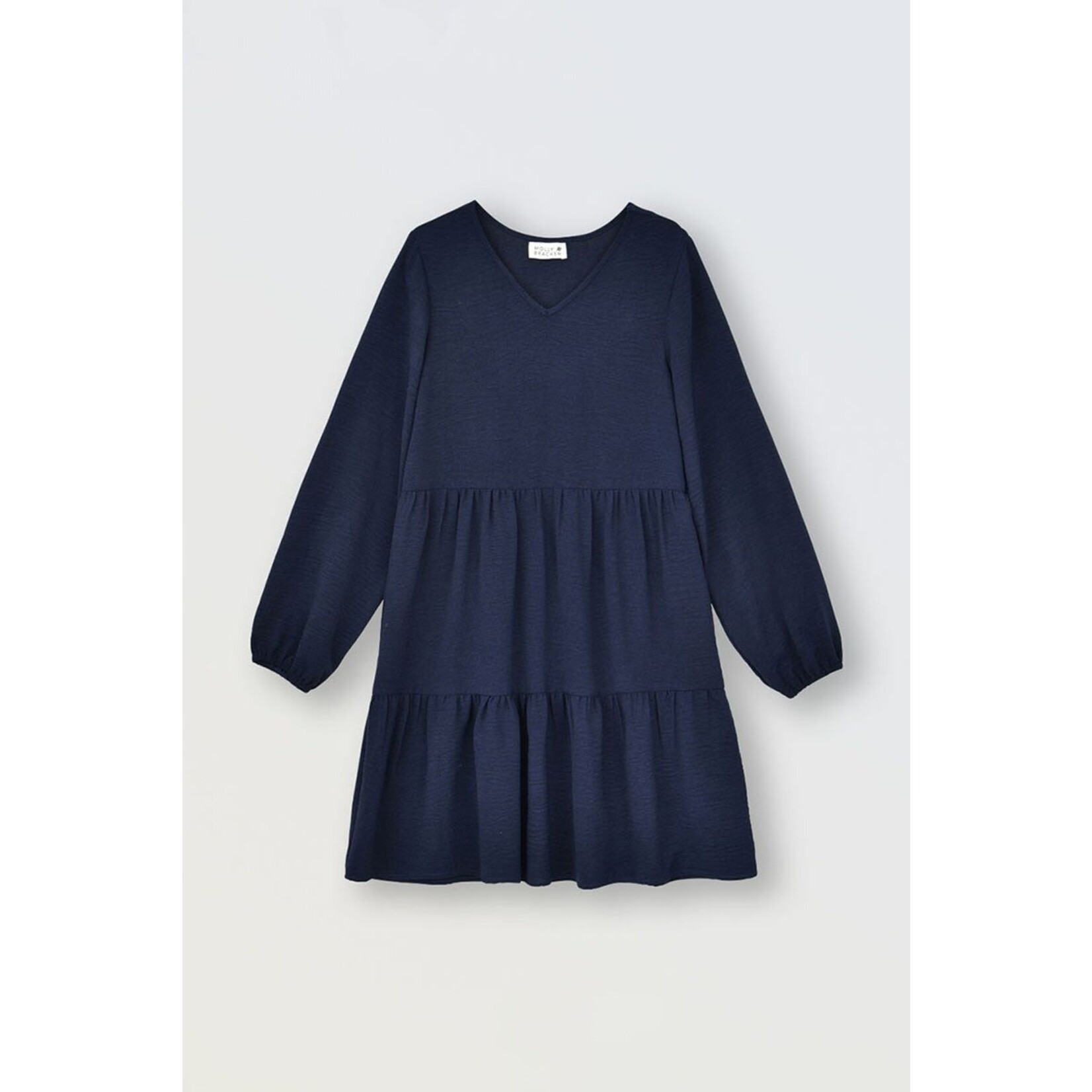 Molly Bracken Navy Tiered Dress