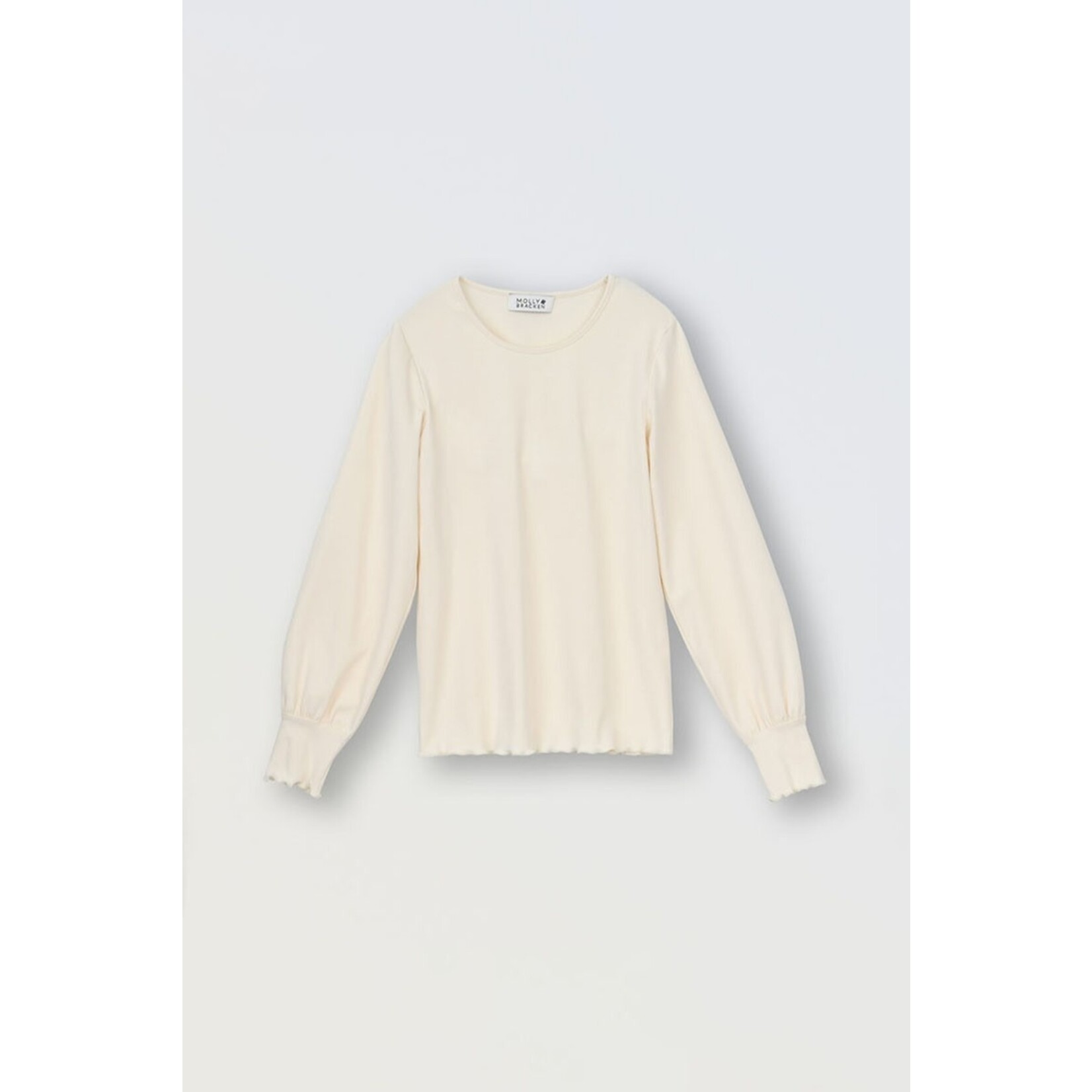 Molly Bracken Ruffle Cuff Sweater