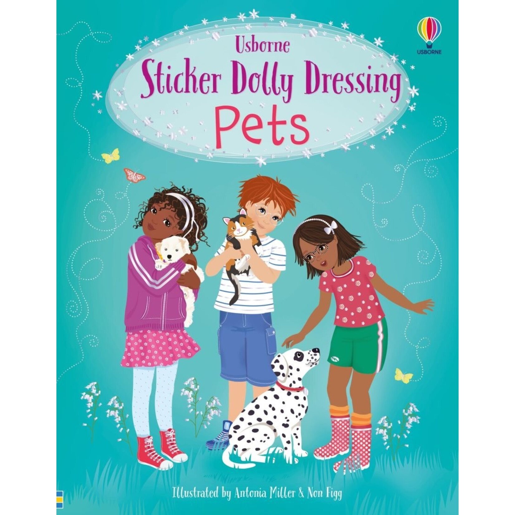 Harper Collins Sticker Dolly Dressing Pets