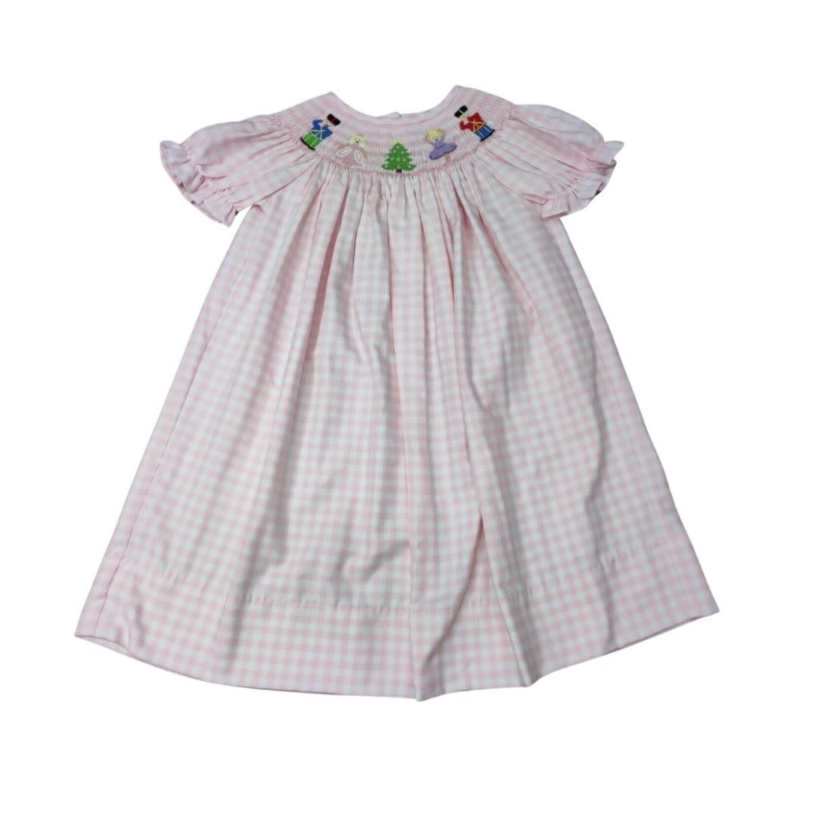 Delaney Pink Check Nutcracker Dress