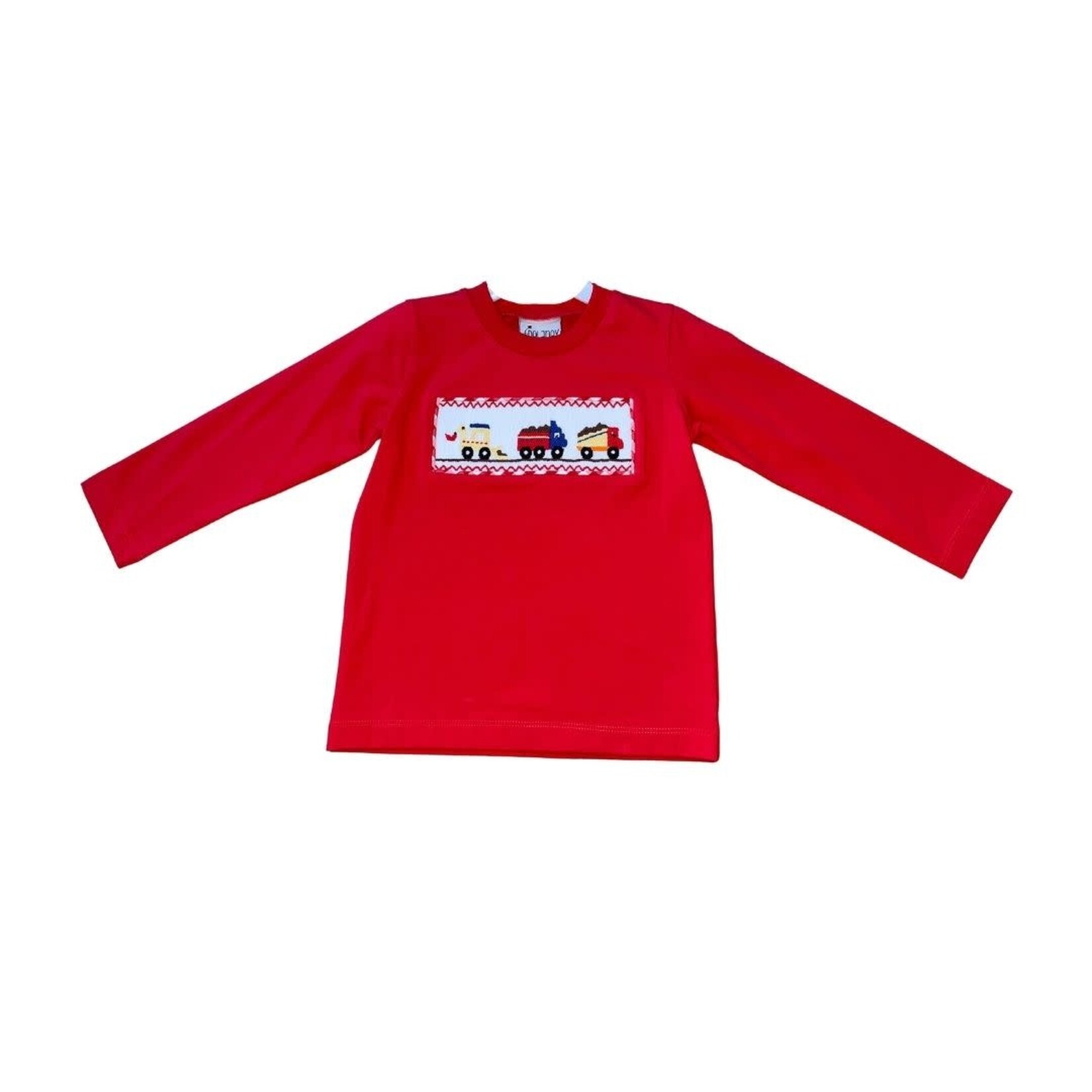 Delaney Red Smock Construction Shirt