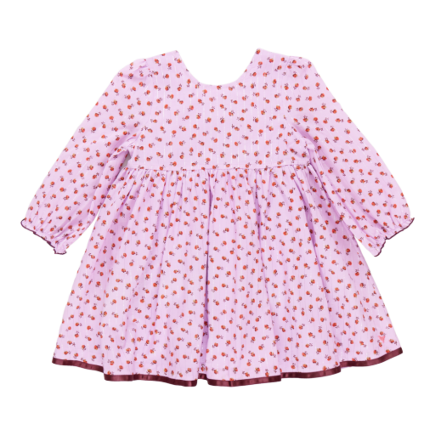 Pink Chicken girls amma dress - lavender tiny roses