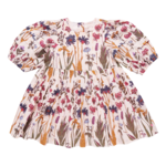 Pink Chicken girls brooke dress - autumn flowers