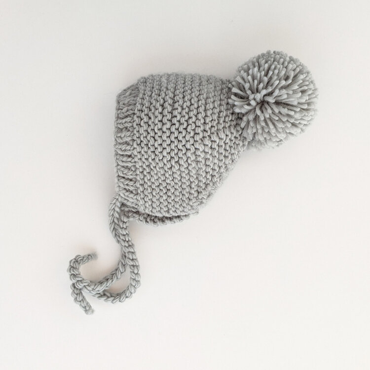 Huggalugs Garter Stitch Bonnet