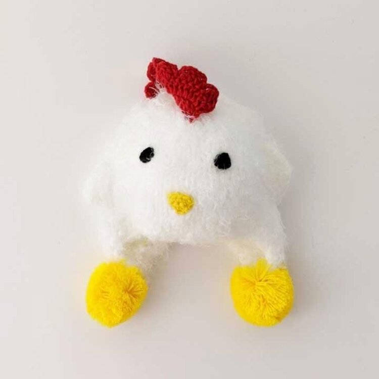 Huggalugs Chicken Beanie Hat