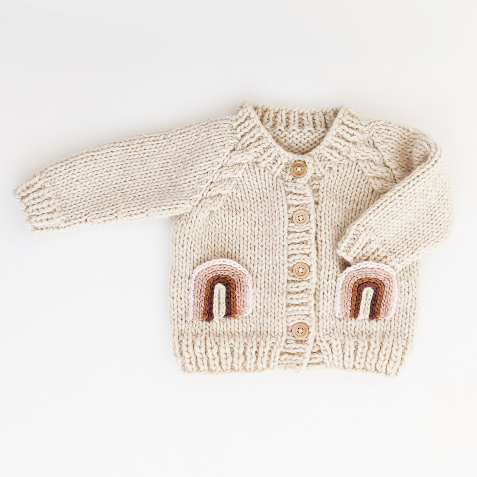 Huggalugs Rainbow Pocket Sweater
