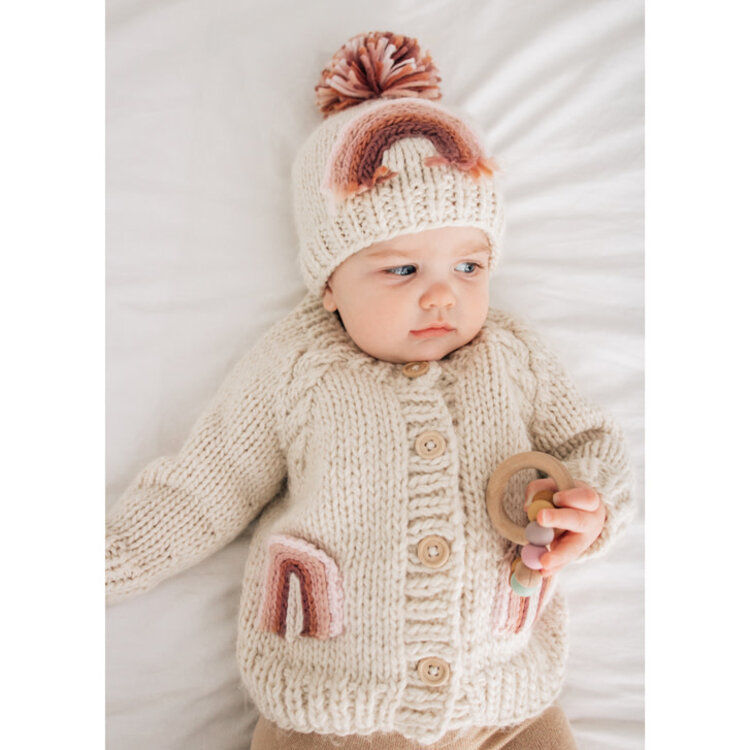 Huggalugs Rainbow Pocket Sweater