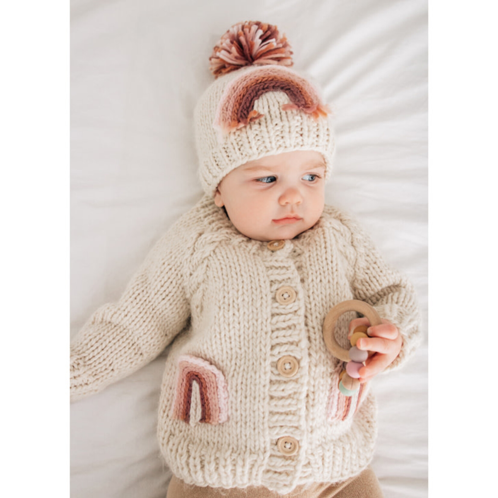 Huggalugs Rainbow Beanie