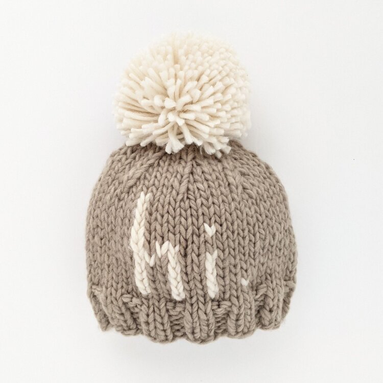 Huggalugs hi. Knit Beanie Hat