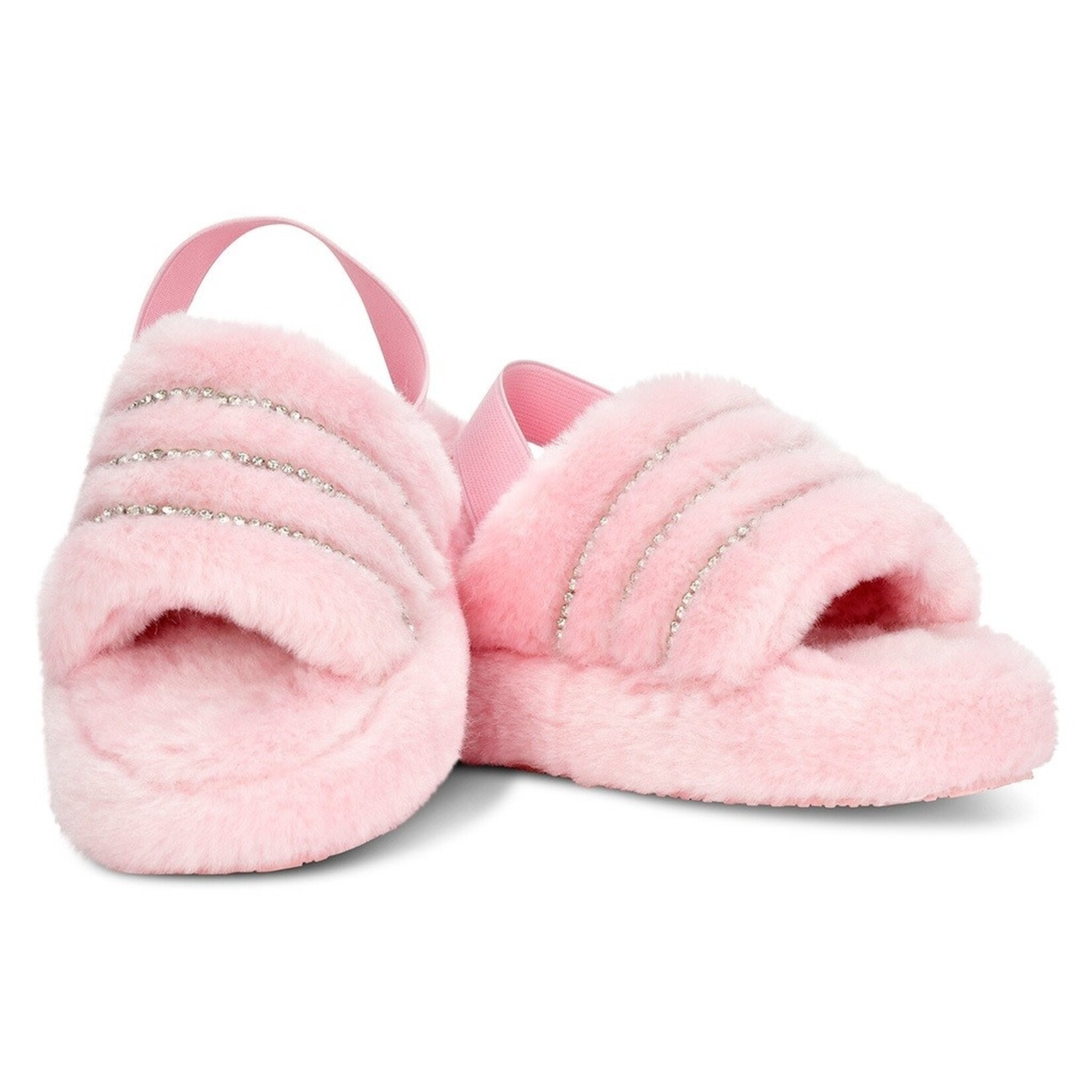 Pink Rhinestone Slippers The Sandbox Children s Boutique