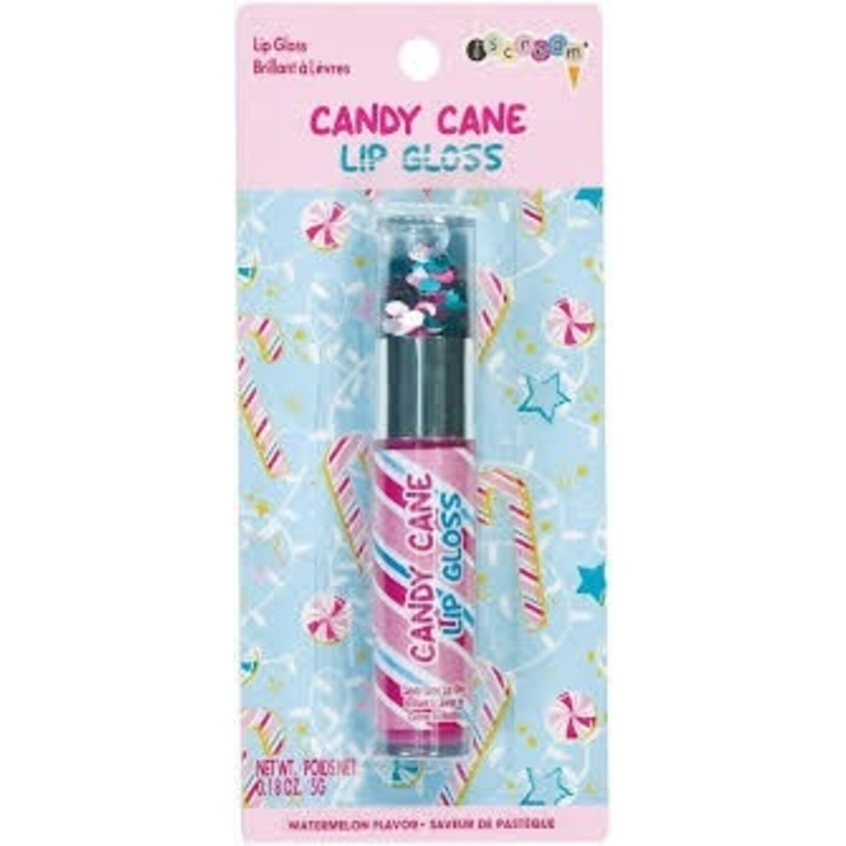 Iscream Candy Cane Swirl Lip Gloss