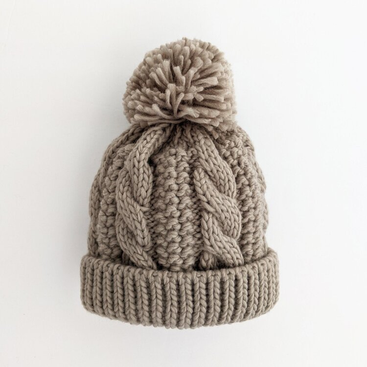 Huggalugs Pebble Cable Hat