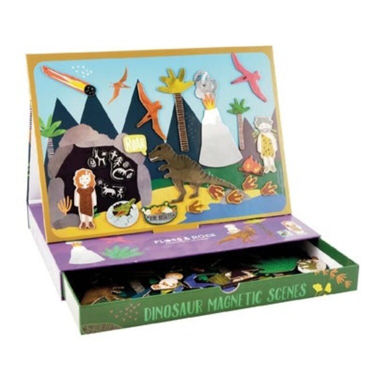 Floss & Rock Dinosaur Magnetic Scene