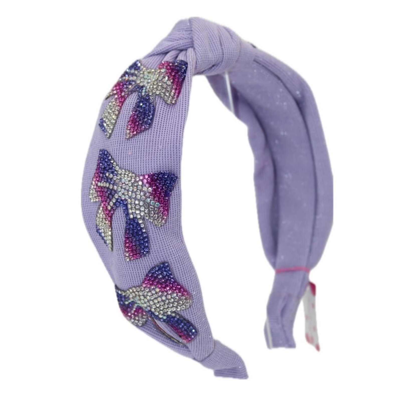Bari Lynn Crystal Bow Knot Headband
