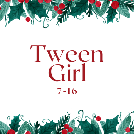 Tween Girl Christmas