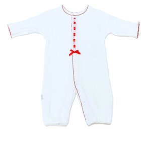 Paty Red Eyelet Converter Gown