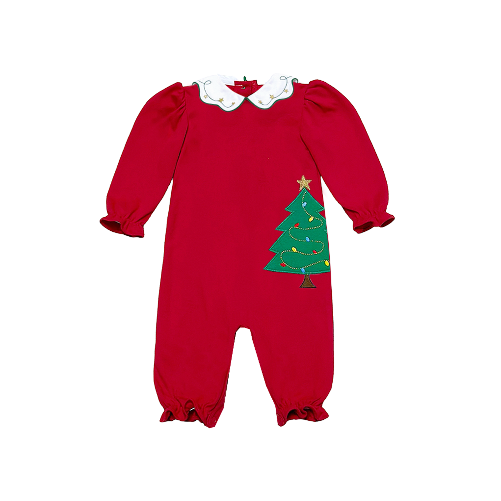 Zuccini Red Cord Christmas Tree Bubble
